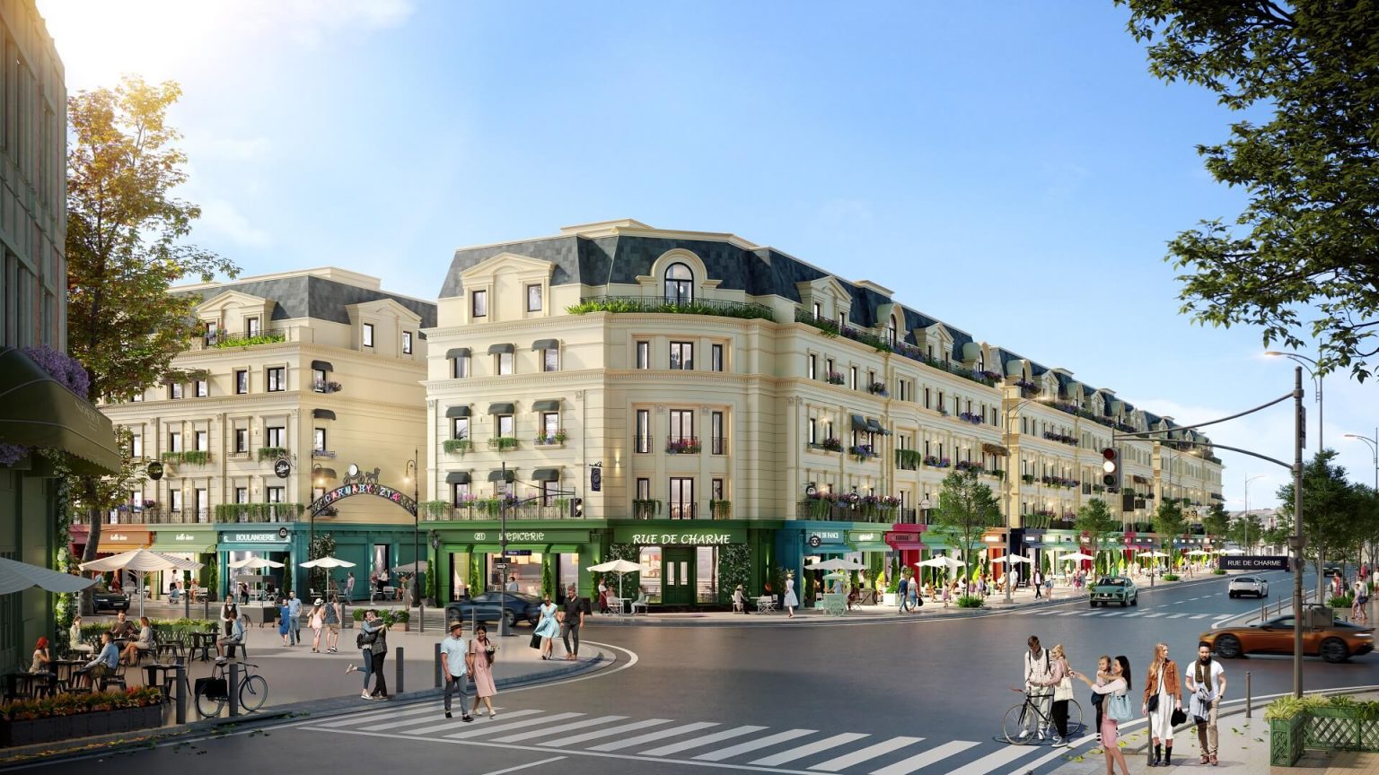 Tiện ích Shophouse Rue De Charme 214 Nguyễn Xiển