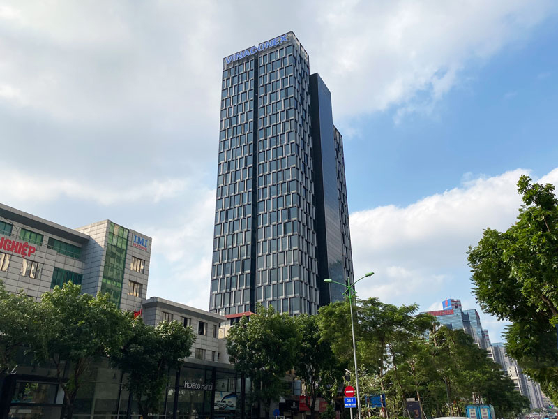 Tổng quan toà văn phòng Vinaconex Tower 34 Láng Hạ
