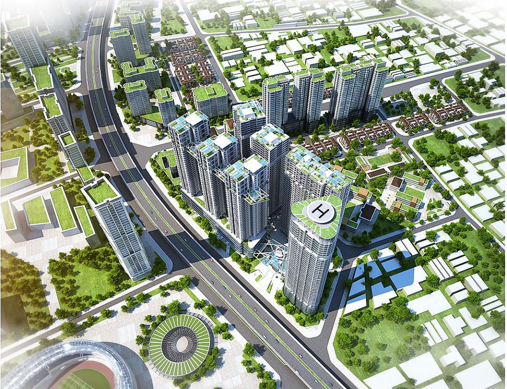 Phối cảnh Vinaconex Capital One