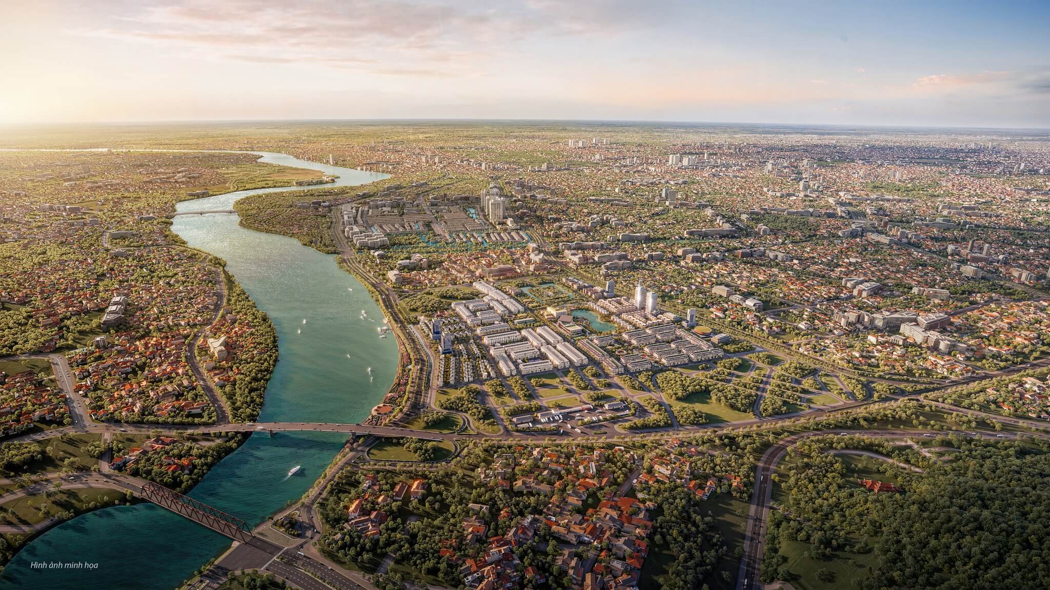 Vị trí kđt Nam Ngạn Thanh Hoá