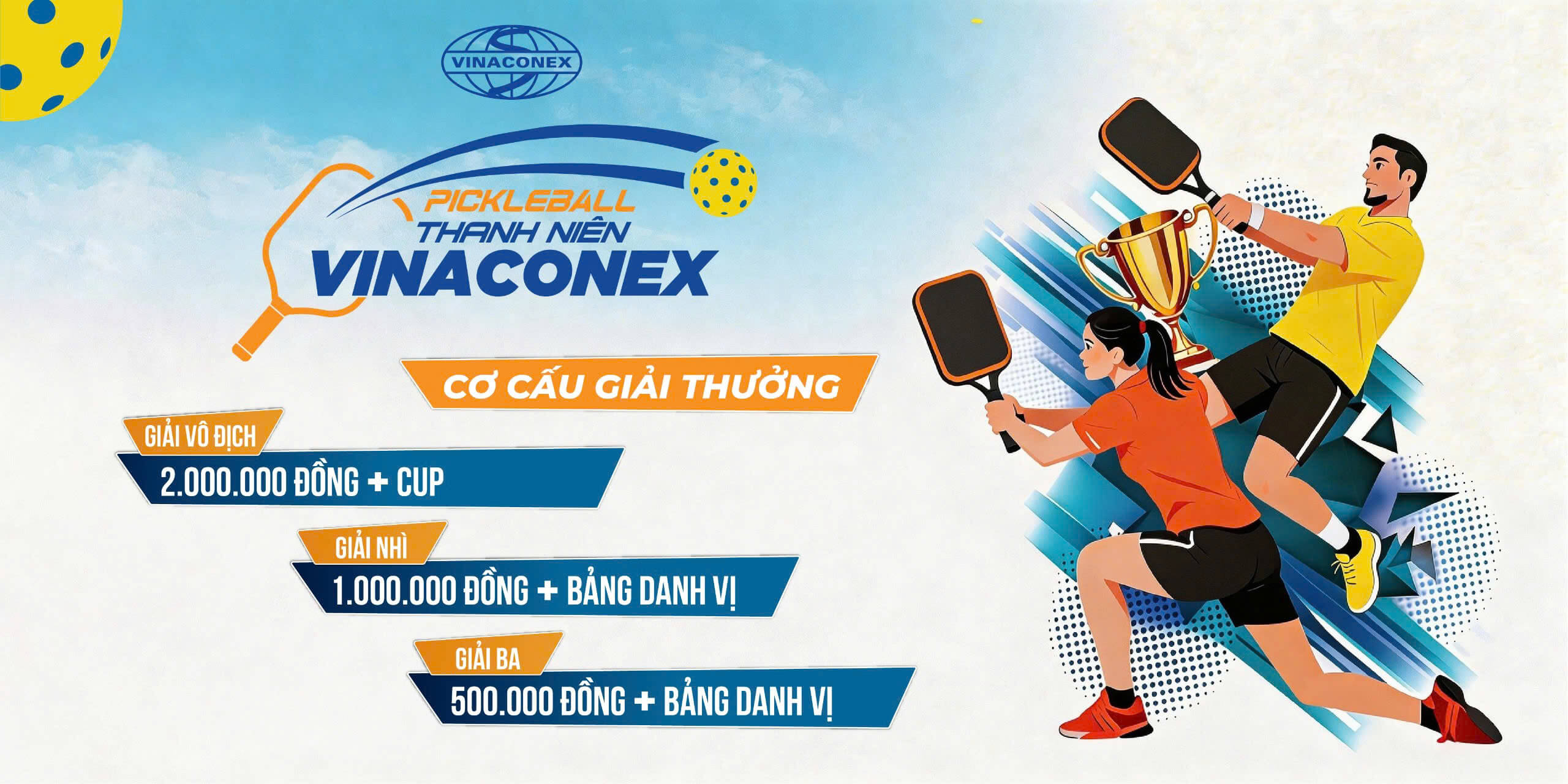 Giải Pickleball Thanh niên
