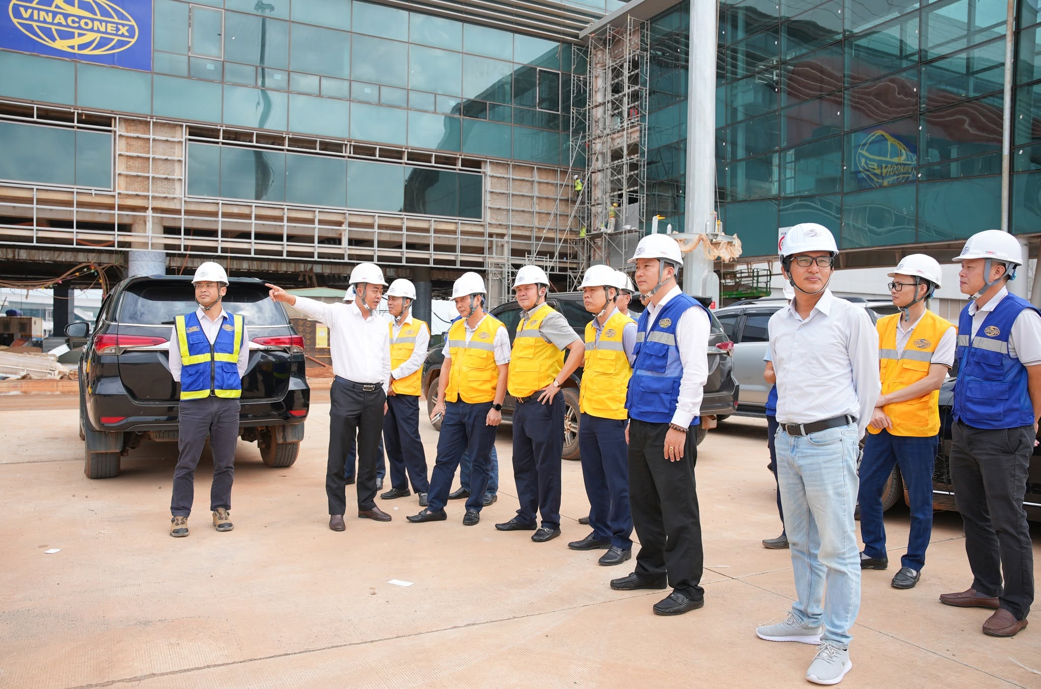 Nội dung chỉ đạo và làm việc trực tiếp tại công trường Cảng hàng không quốc tế Long Thành
