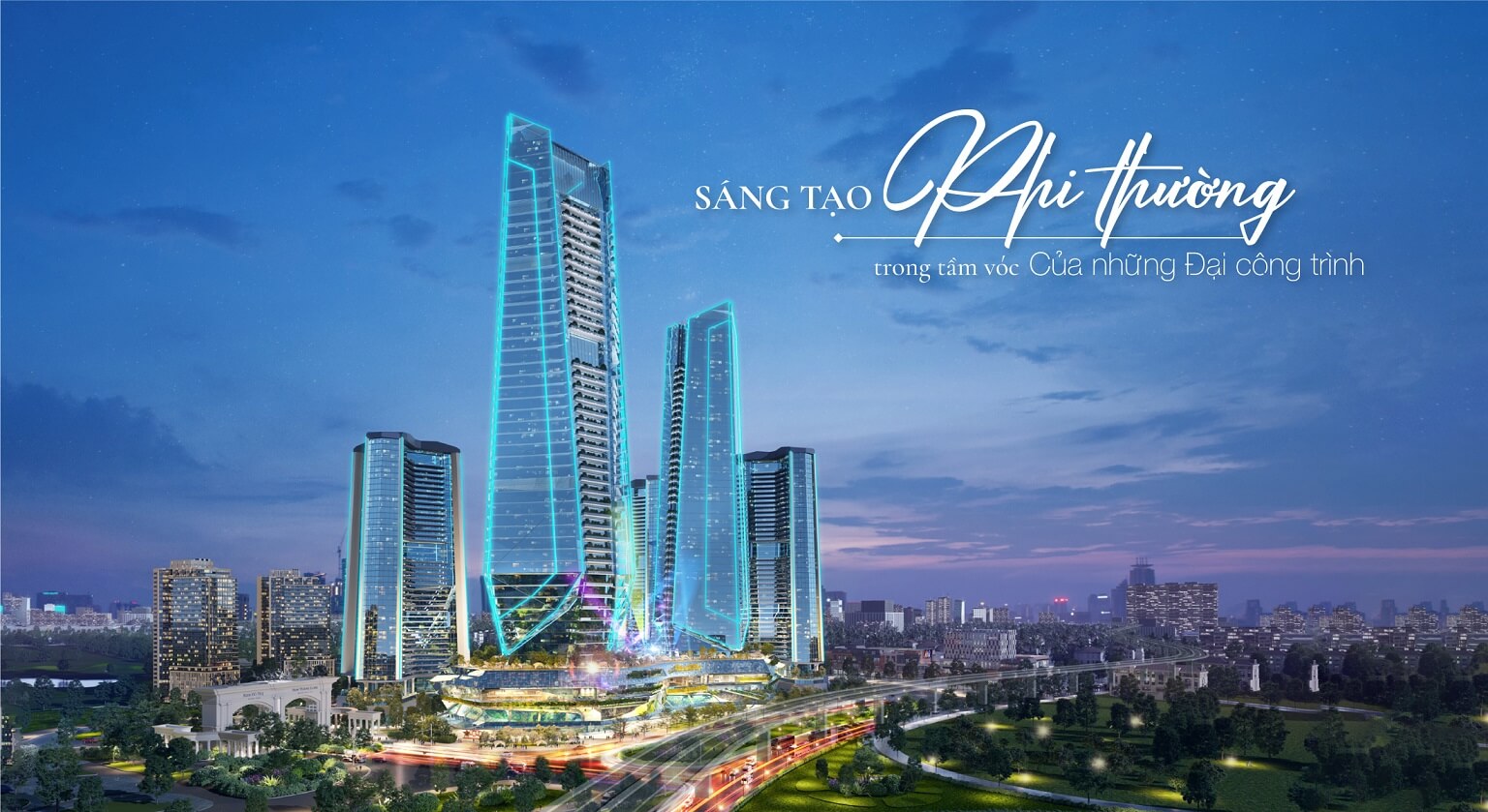 Tương lai hạ tầng giao thông quanh Sunshine Empire