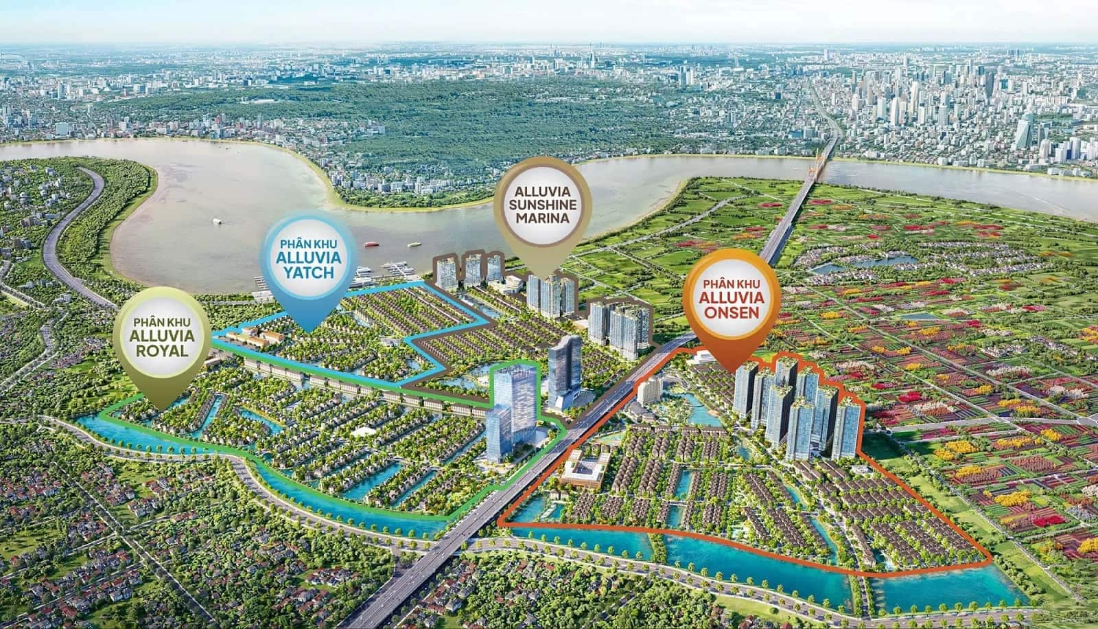 Phân khu Alluvia Sunshine Marina sẽ là phân khu mở bán đầu tiên