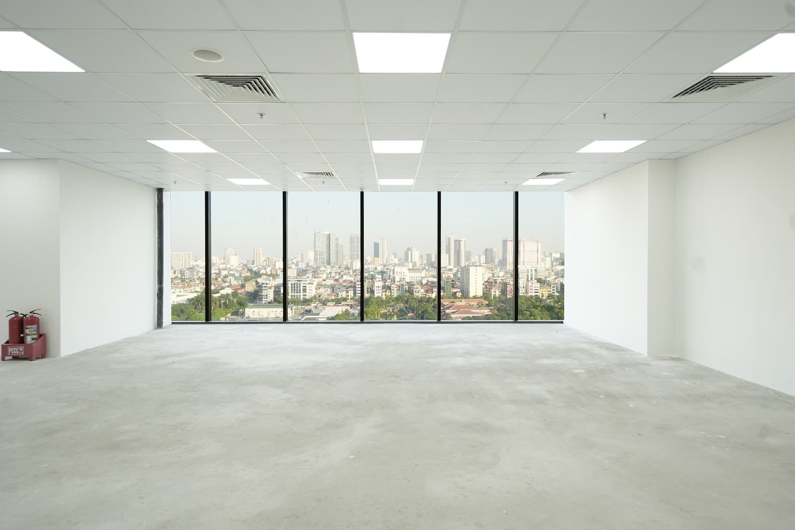 Chi tiết bàn giao ô sàn văn phòng tại Rox Tower Goldmark City