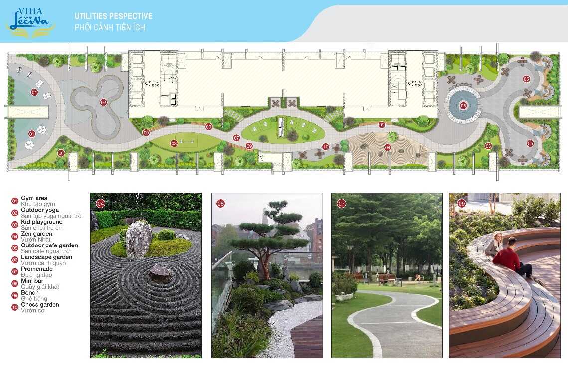 Tiện ích dự án Viha Complex