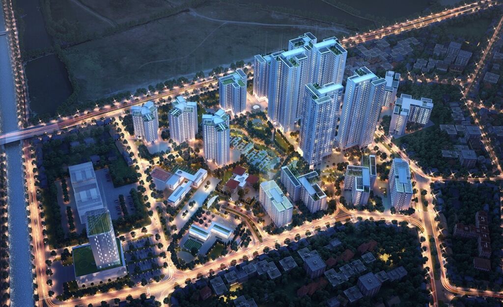 Phối cảnh dự án Viha Flora Yên Sở