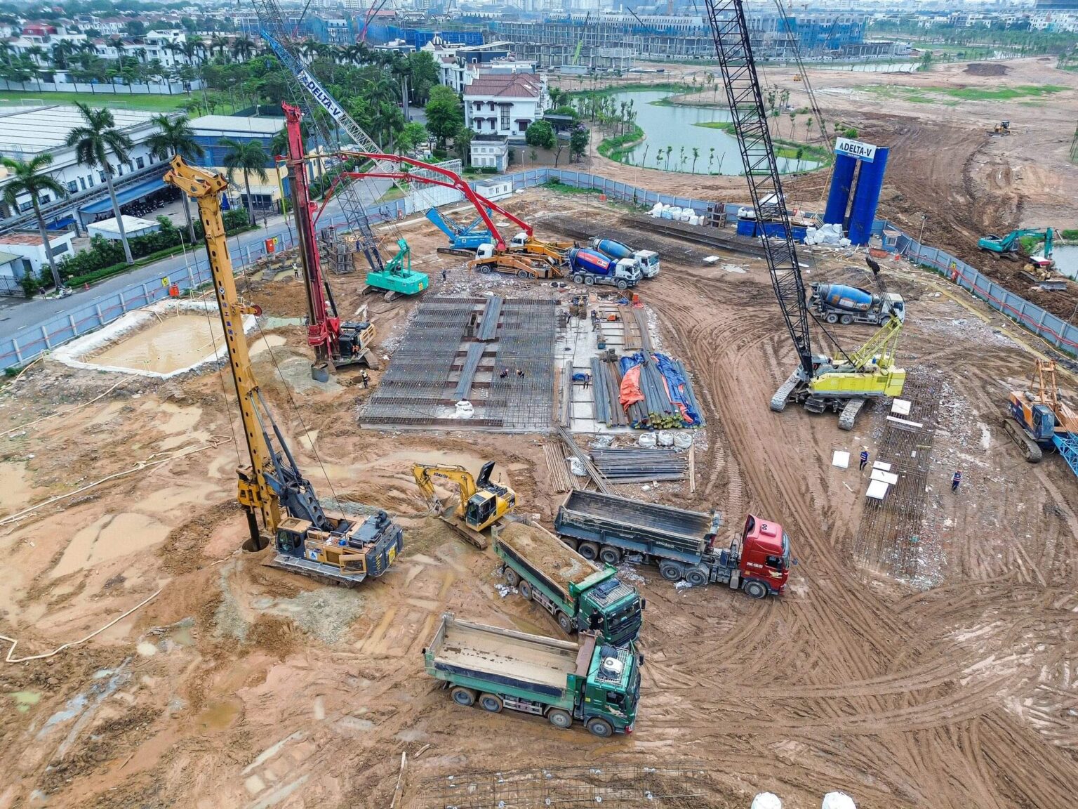 Tiến độ thi công tháng 9/2026 dự án NobleX West Lake