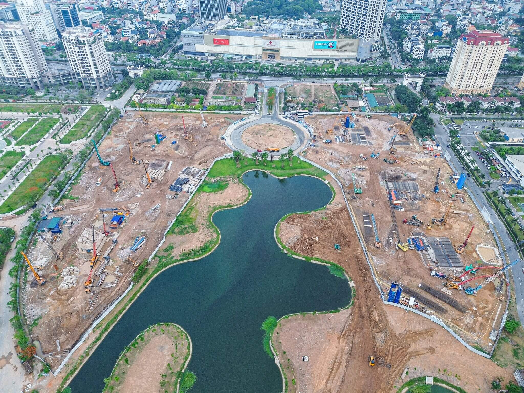 Tiến độ thi công tháng 9/2026 dự án NobleX West Lake